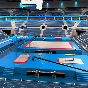 Gymnastics Arena 3D model