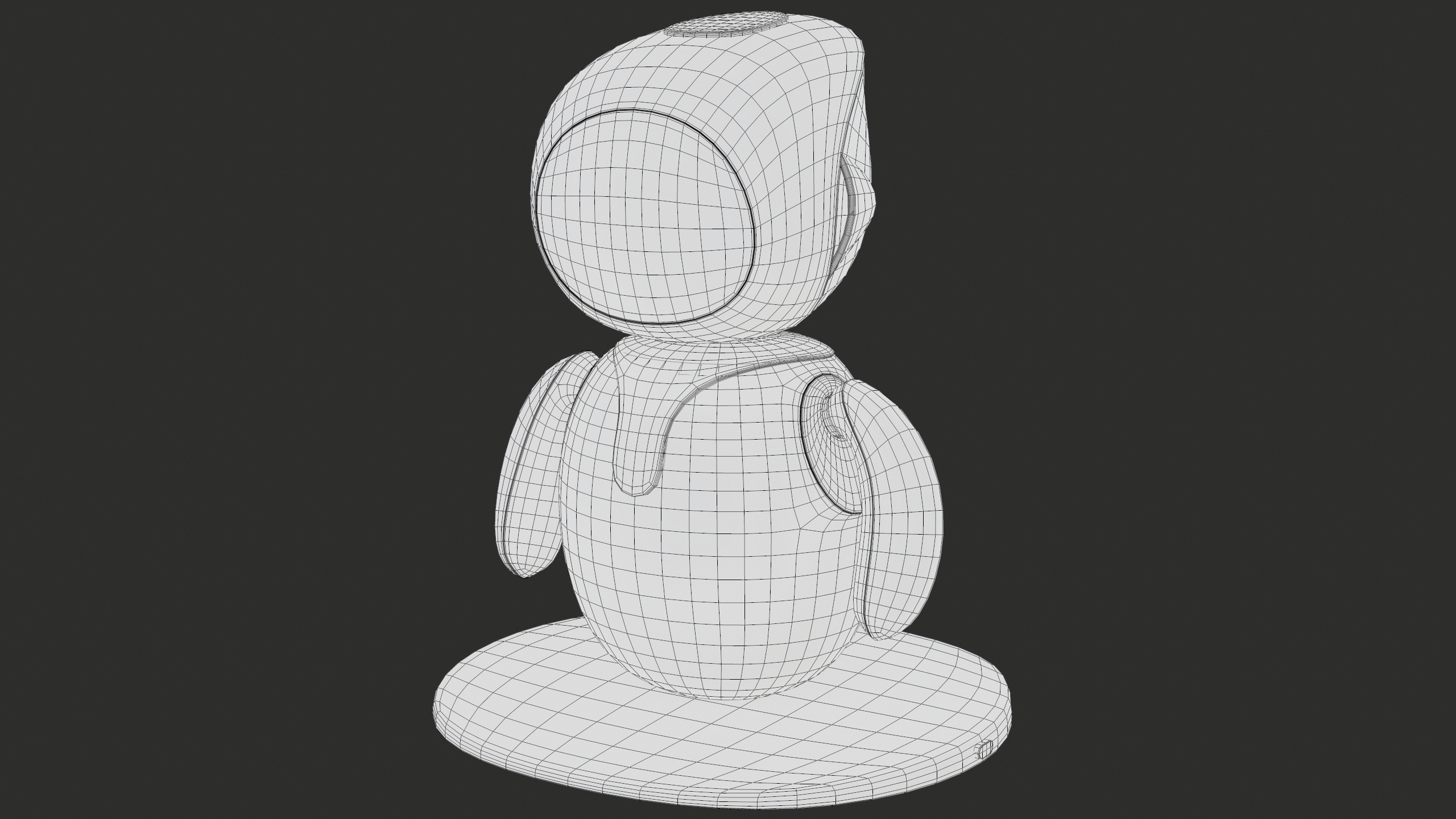 3D Smart Toy Robot Eilik PBR TurboSquid 1848296