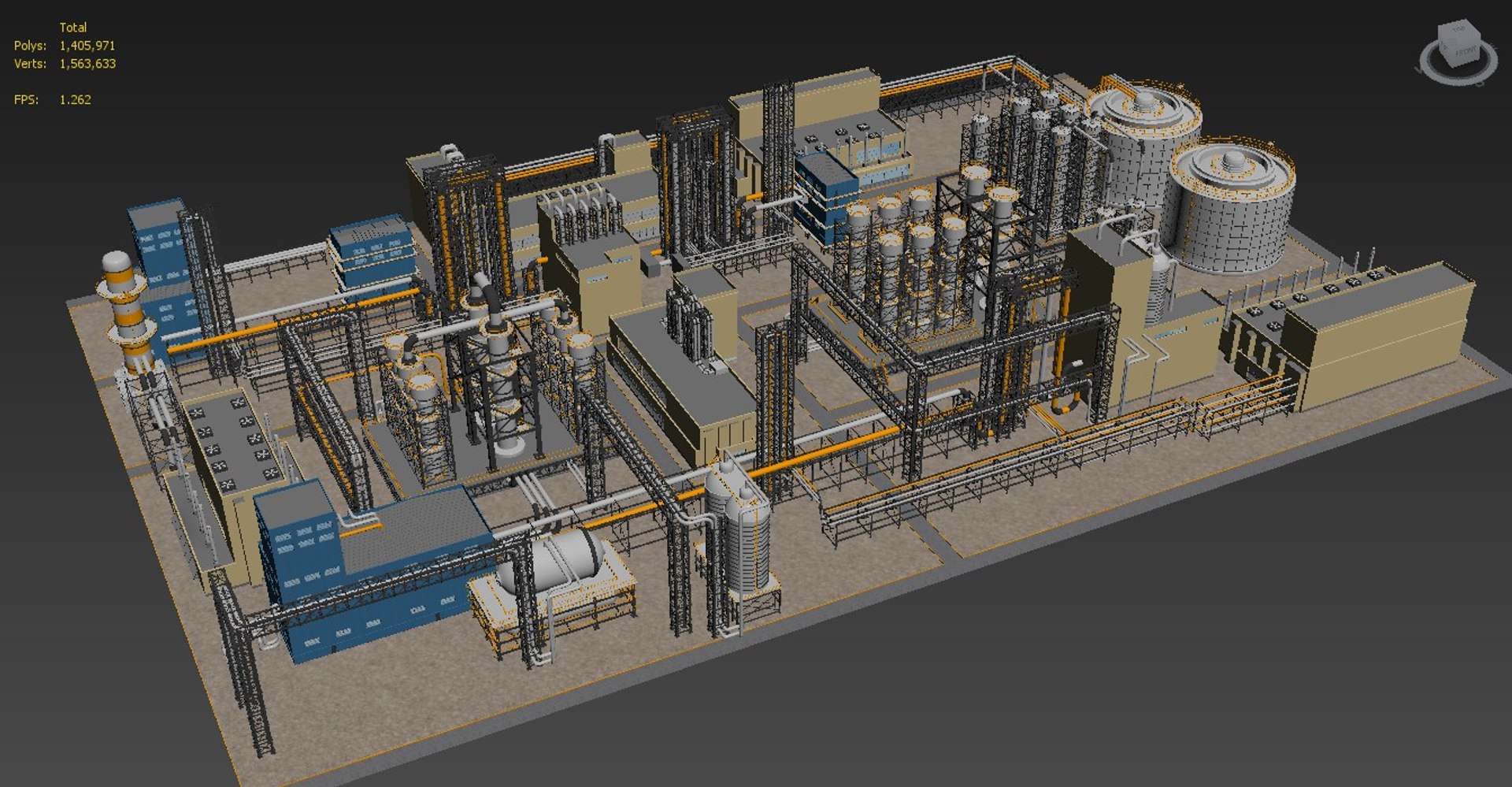 3D Industrial Area 69 - TurboSquid 2027801