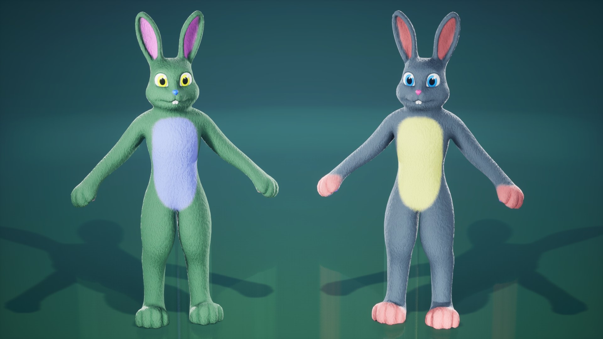 3D FurSuit Rabbit model - TurboSquid 1723831