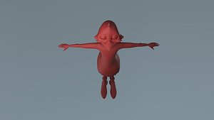 3D Duck character model