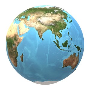 Earth 3D model