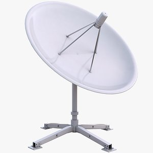 Home Satellite Dish 3D model