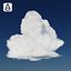 Photorealistic Vdb Cumulus Cloud Type B