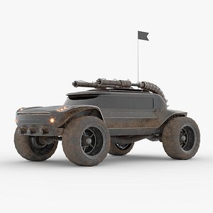 Crazy Bull - Animated Heavy Duty Vehicle with Machine Guns