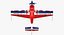 3D model extra 330 race aircraft
