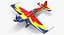 3D model extra 330 race aircraft