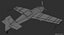 3D model extra 330 race aircraft
