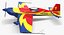 3D model extra 330 race aircraft