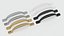 Poignée de traction - Design minimaliste - 8 couleurs et matériaux différents