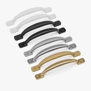 Pull Handle - Minimal Design - 8 Different Colors and Material model