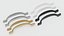 Poignée de traction - Design minimaliste - 8 couleurs et matériaux différents