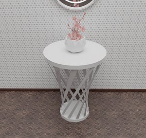 Table and Mirror