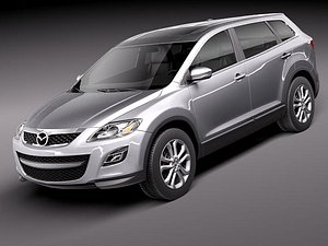 mazda cx-9 suv 2011 3d max