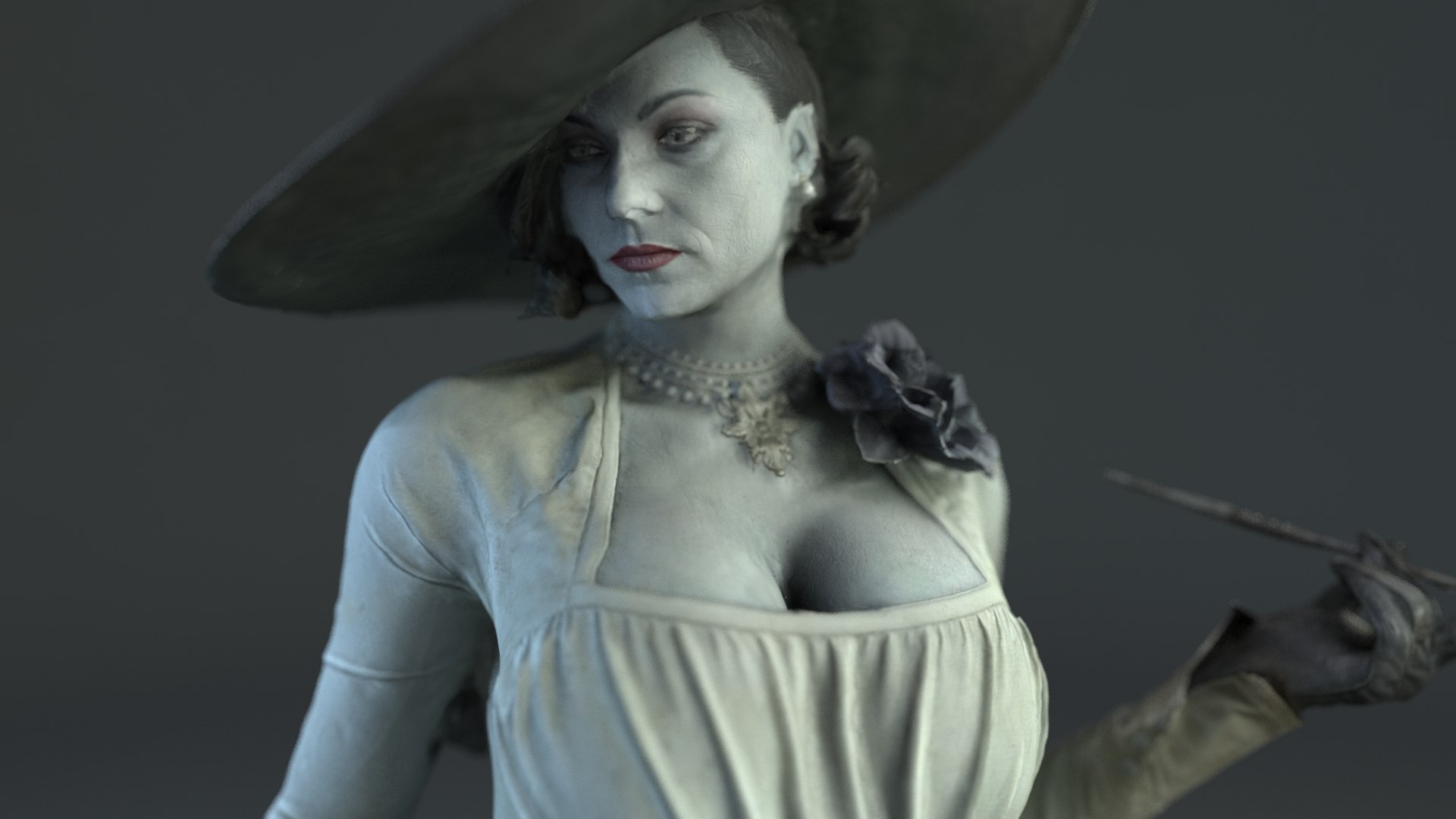 3D Model Lady Dimitrescu - TurboSquid 2089824