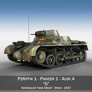 PzKpfw 1 - Panzer 1 - Ausf. A  - G