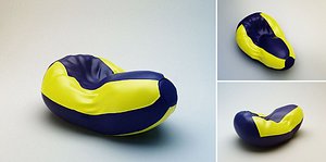 free chair motorcycle 3d model
