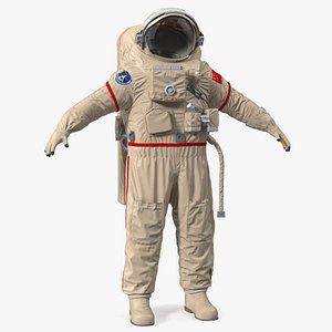 3D Astronaut Suit Haiying with Helmet