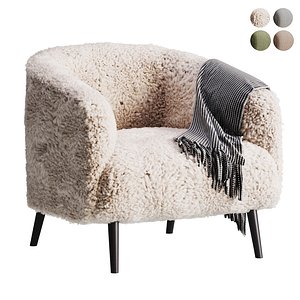 3D model Amalfi Armchair