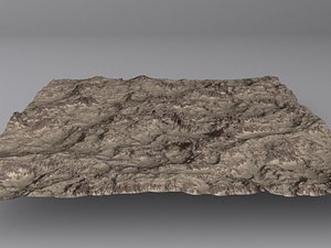 maya terrain mountains maps