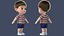 Cartoon Boy truccato