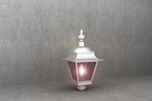 antique luminaire tr35 3d model