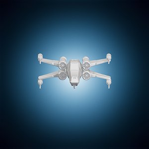 X-Wing Starfighter 3D Print Model 3D