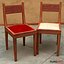 furniture table chair armchair 3d model