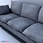 furniture table chair armchair 3d model