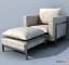 furniture table chair armchair 3d model