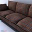 furniture table chair armchair 3d model
