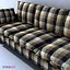 furniture table chair armchair 3d model