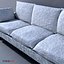 furniture table chair armchair 3d model