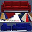 furniture table chair armchair 3d model