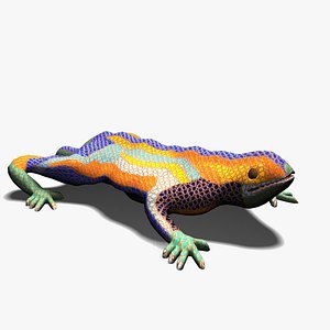 Rigged Gaudinian Dragon