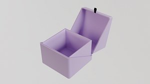 ANGLED CUFF RING BOX 3D model