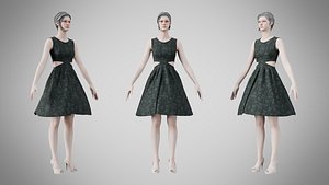 Dress 33 Shadow Garden Brocade v3