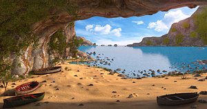 Inside Beach Cave