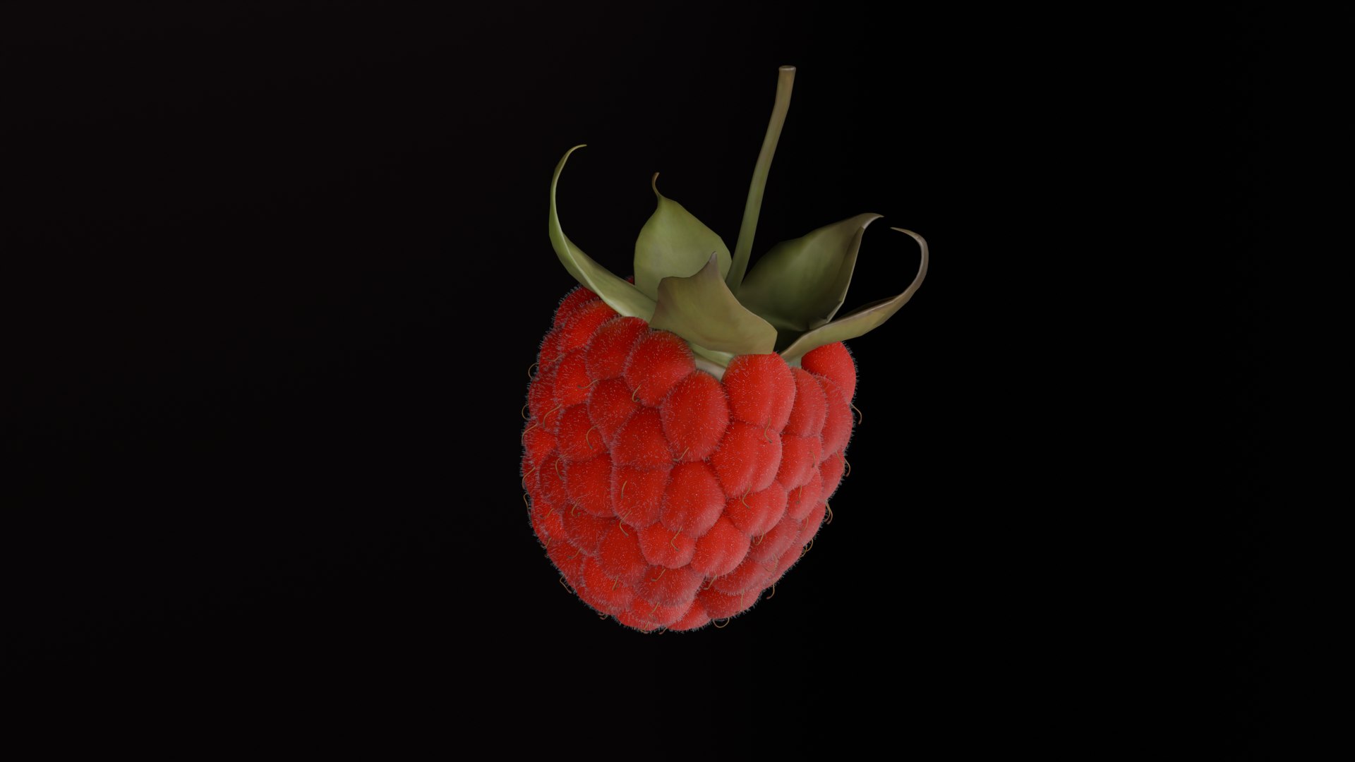 Photorealistic Raspberry 3D Model 3D - TurboSquid 2333057