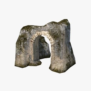 3d model of ruins port