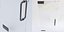 3D Frameless single glass door