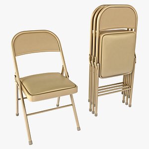 3d steel fold chair hon