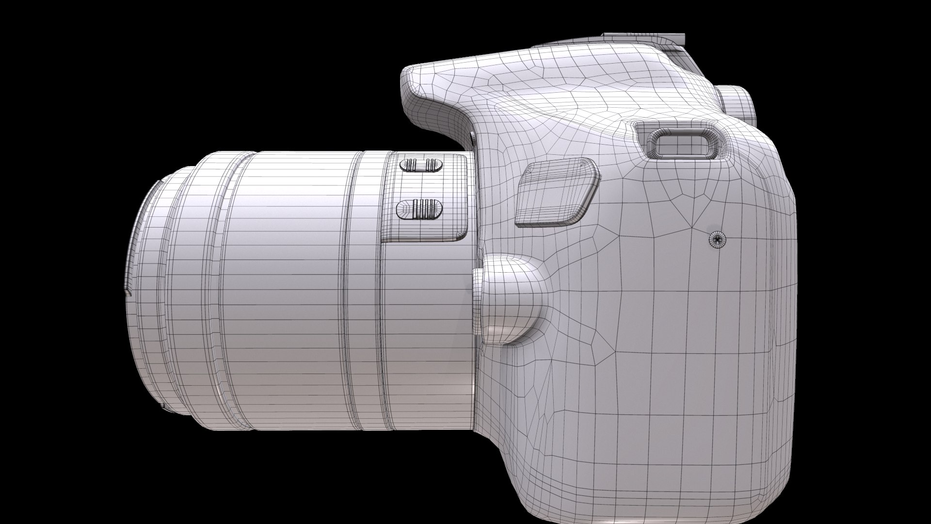 Canon EOS Rebel T7 DSLR Camera 3D Model - TurboSquid 2235672