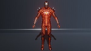 Ironman Nothing to Fear low-poly 3D