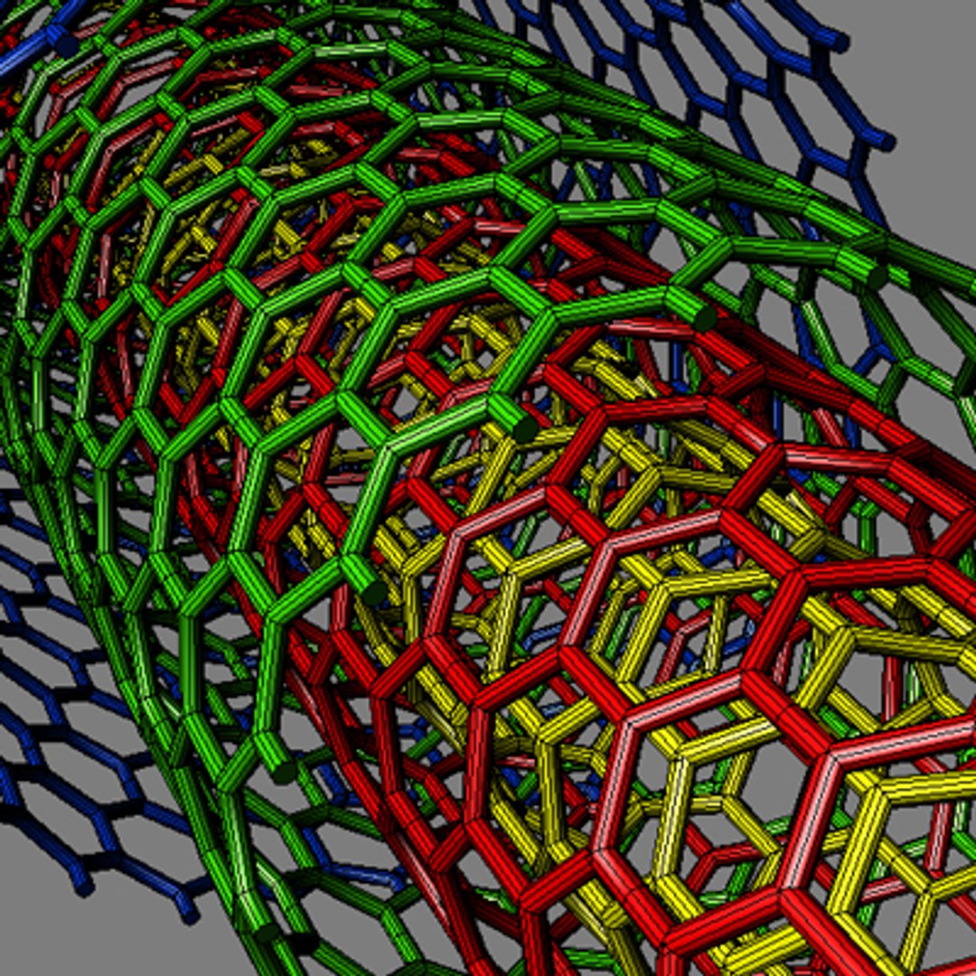 Multiwalled Carbon Nanotube 3ds