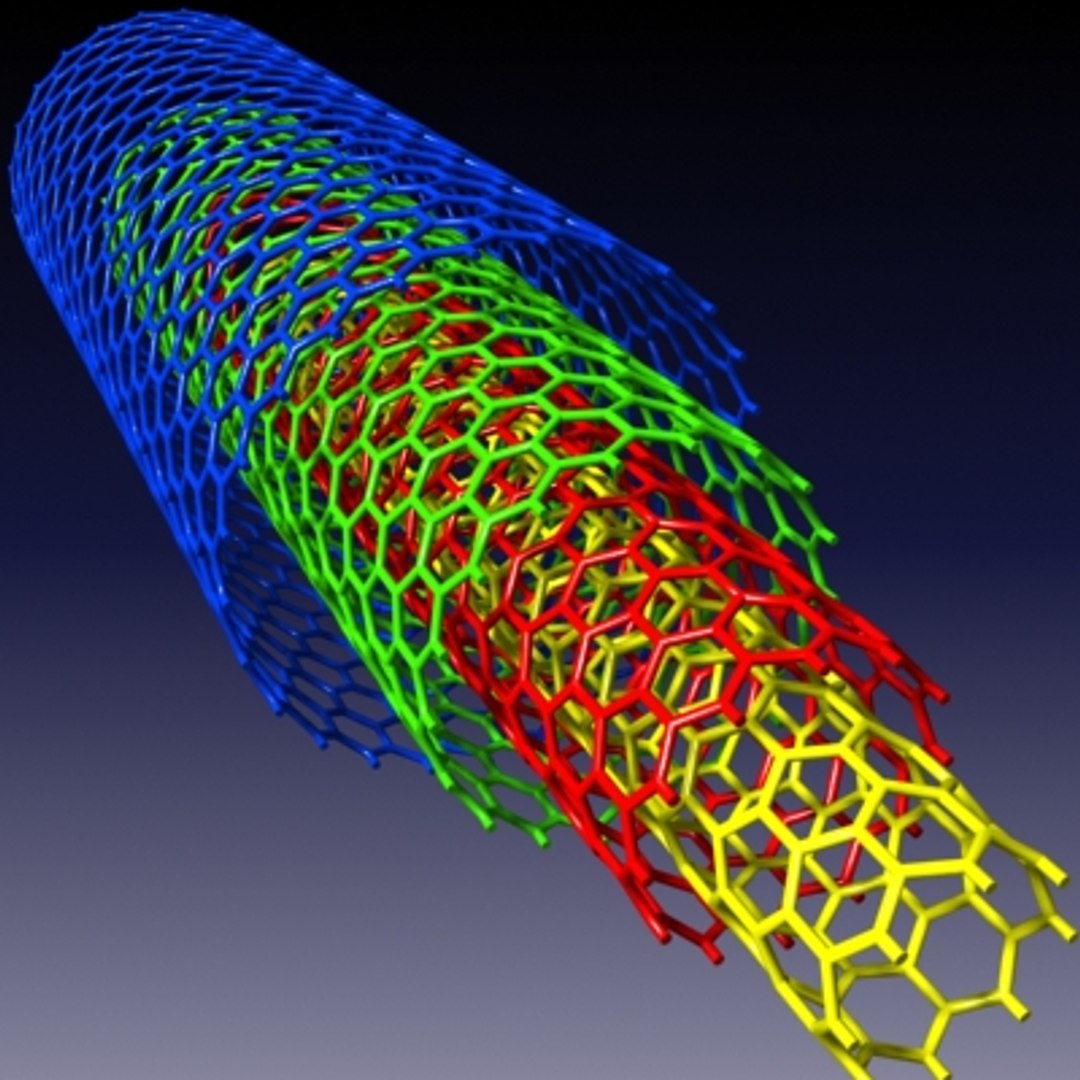 Multiwalled Carbon Nanotube 3ds