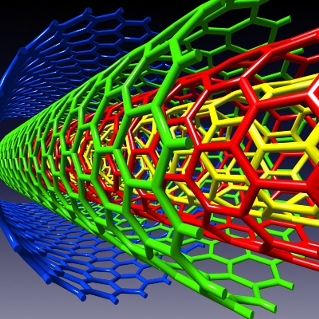 Multiwalled Carbon Nanotube 3ds