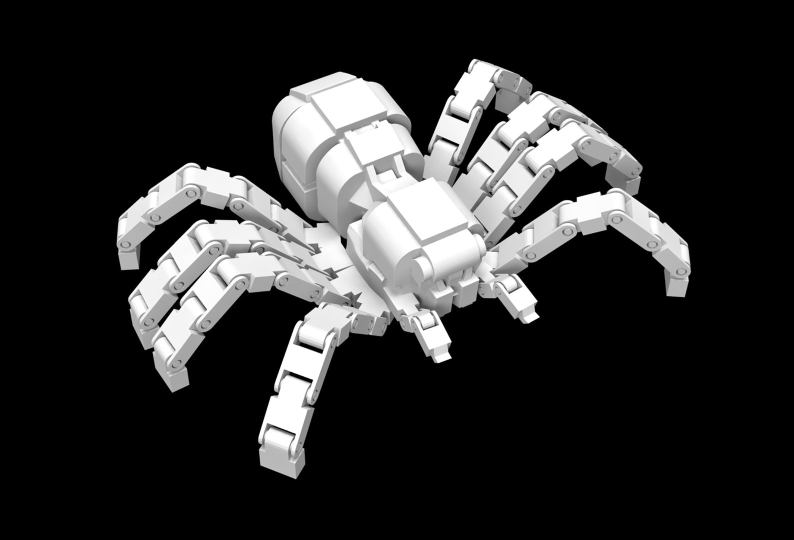 Articulated Spider 3D model https://p.turbosquid.com/ts-thumb/av/BkUOcH/WX/untitled/jpg/1770001148/1920x1080/fit_q87/2f1bf17a5966859a7ecbe42cdceba80d8119018a/untitled.jpg