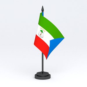 Table Flag Equatorial Guinea model