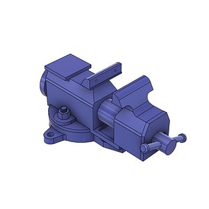 High Quality Press Vice 3D Model 3D